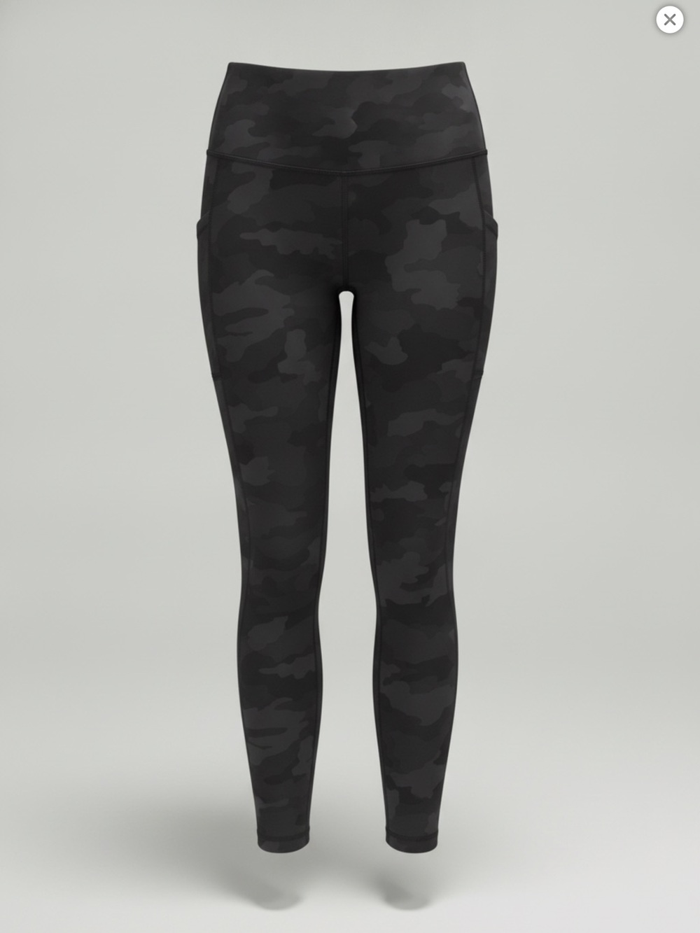 Lululemon Camo Leggings with Side Pockets